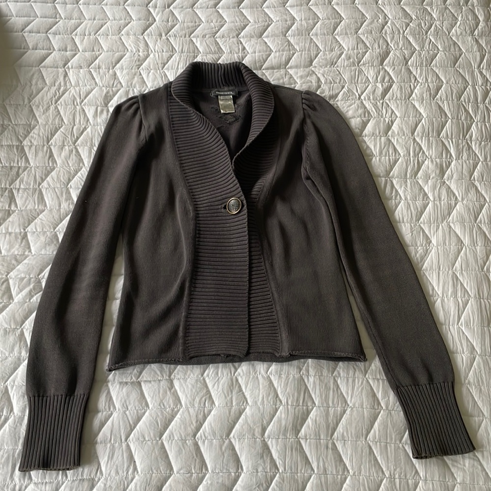 Gray Diesel Cardigan Sweater